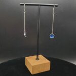 Boucles d’oreilles « Conter fleurette » à chainette