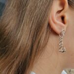 Boucles d’oreilles chandelier « Bulles »