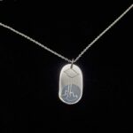 Médaille en argent massif « Poussin gigantesque »